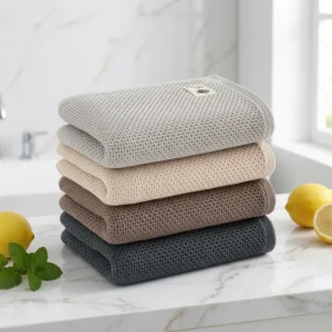 Super Absorbent Cotton Waffle Weave Towel