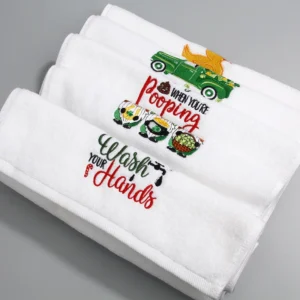 White Cotton Hotel Towel Set