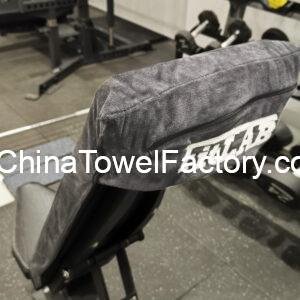 Microfiber Gym Towel with Zipper Pocket