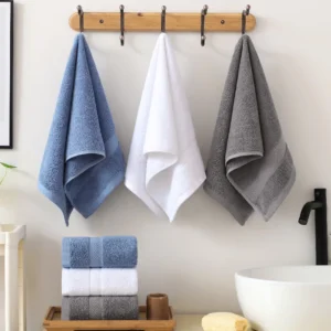 Egyptian Cotton Embroidered Bath Towel