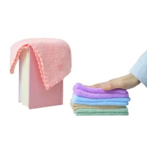 Soft Coral Fleece Children's Towel