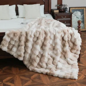 Plush Velvet Tie-dye Throw Blanket