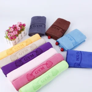 Logo Microfiber Gym Towel