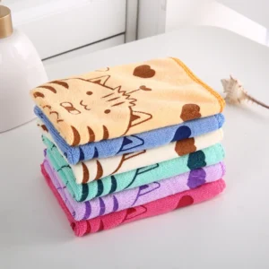 Soft Microfiber Baby Face Towels