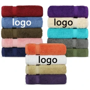 Logo Cotton Salon Towels