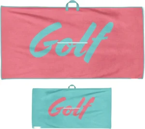 Microfiber Waffle Weave Golf Towel