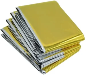 Outdoor Mylar Thermal Survival Blanket