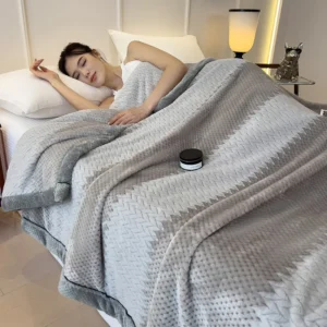 Solid Milk Velvet Blanket