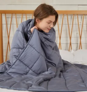 Soft Cotton Weighted Blanket for All Seasons
