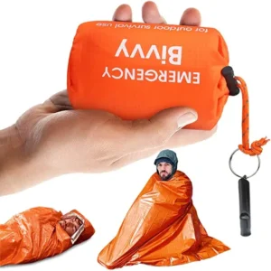Emergency Sleeping Bag with Whistle