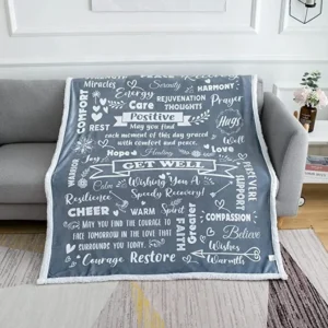 Customizable Flannel Fleece Throw Blanket