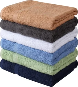 Embroidered Cotton Bath Towel Set