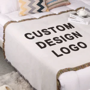 Woven Tapestry Sofa Blanket