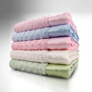 Customizable Minky Baby Fleece Blanket