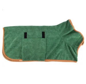 Microfiber Dog Bathrobe with Moisture Absorption