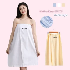 Logo Spa Bath Skirt Towel