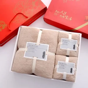 Soft Absorbent Bath Towel Set
