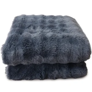 Luxury Brushed Faux Fur Blanket