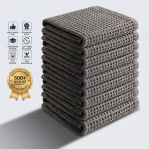 Microfiber Waffle Weave Car Towel
