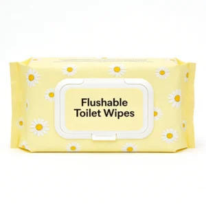Biodegradable Flushable Wipes 60-pack