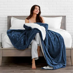 Ultra Warm Flannel Sherpa Blanket