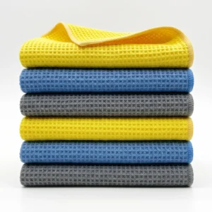 Rugged Waffle Weave Microfiber Towel