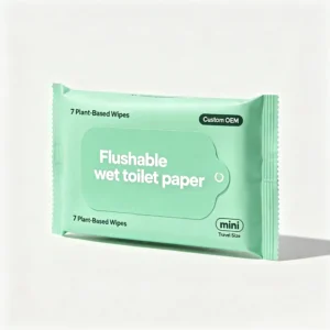 Flushable Travel Cleansing Wipes