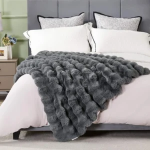 Thickened Faux Fur Blanket for Winter