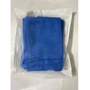 Blue Disposable Cotton Surgical Towels