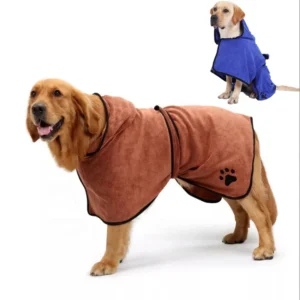 Microfiber Pet Bathrobe Towel