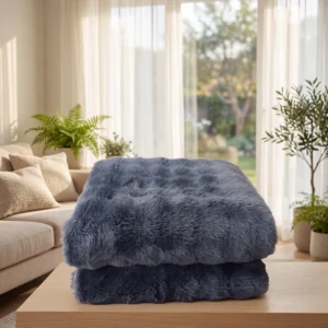Soft Faux Fur All-season Throw Blanket