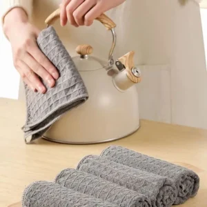 Eco-friendly Microfiber Waffle Kitchen Cloth