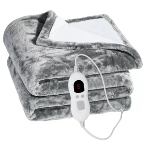 Microlight Plush Electric Heated Blanket