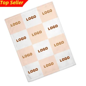 Customizable Polyester Throw Blanket