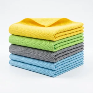 Fish Scale Microfiber Car Polishing Cloth