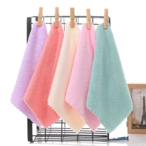 Reusable Microfiber Kitchen Cleaning Towels