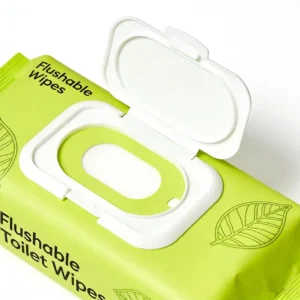 Biodegradable Flushable Wet Wipes 60pcs