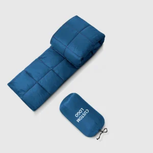 Waterproof Quilted Nylon Throw Blanket
