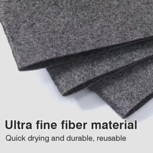 Streak-free Microfiber Glass Cleaning Cloth