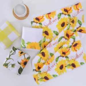 Quick-dry Microfiber Kitchen Tea Towel