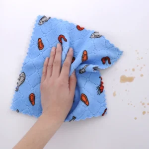 Eco-friendly Microfiber Kitchen Cleaning Cloths