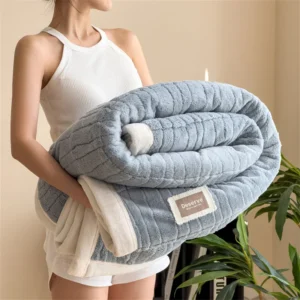 Double-layered Milk Velvet Blanket