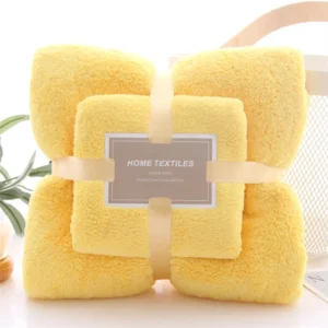 Soft Microfiber Bath Towel Set